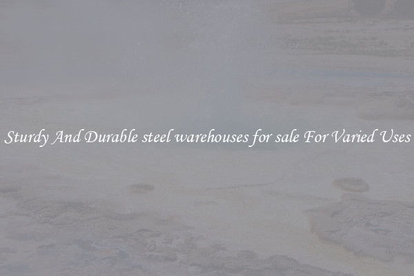 Sturdy And Durable steel warehouses for sale For Varied Uses