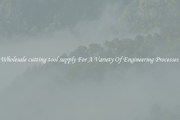 Wholesale cutting tool supply For A Variety Of Engineering Processes 