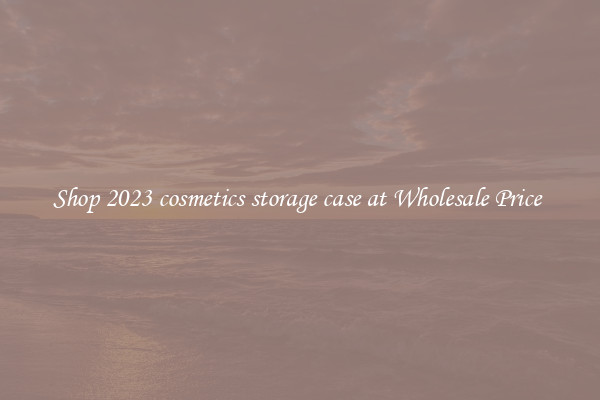 Shop 2023 cosmetics storage case at Wholesale Price 