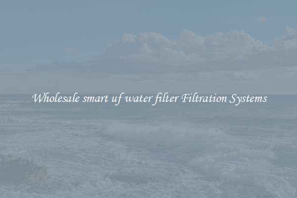 Wholesale smart uf water filter Filtration Systems